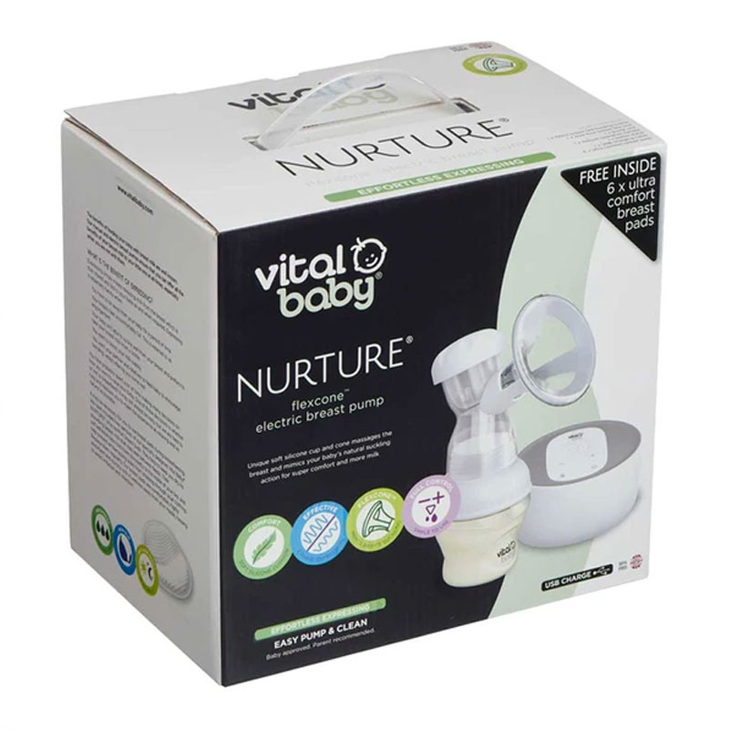 Vital Baby® NURTURE® flexcone™ electric breast pump