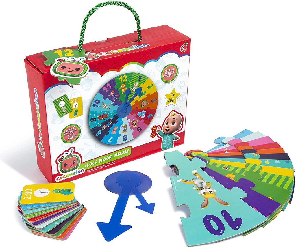 Clock Floor Puzzle - from Cocumillon