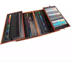 [MMGS0012] Mont Marte Wooden Box Set - 174-Piece