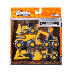 [30030] 5-Pack Crew Mini Construction Vehicle