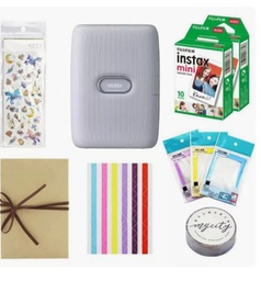 [52799] Fujifilm Instax Mini Link Smartphone Printer - Gray White