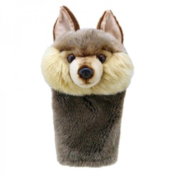 [PC008507] Fox head hand puppet