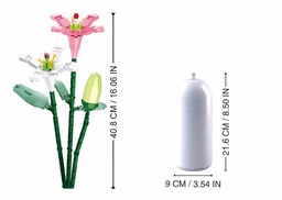 [M38-B1101-07] Sluban White Vase Puzzles - 243 Pieces