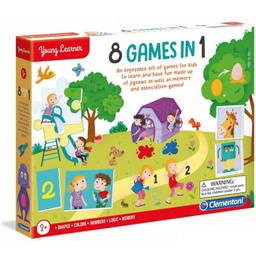 [75042] Clementoni - Little Learners - 8 games in 1