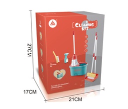 [HJ196A] مجموعة أدوات تنظيف الأطفال مكنسة صغيرة مجرفة ممسحة