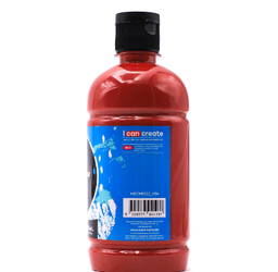 [MSCH5012] Acrylic colors from Mont Mart, 500 ml - crimson