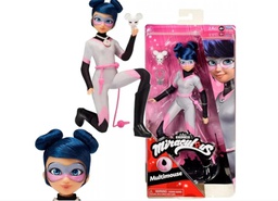 [MLB50022] Miraculous ladybug doll and Multimus cat noir