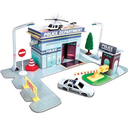 [MDC12513] Maisto Fresh Metal Police Station Game