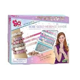 [T08200-A-A] Rose Gold Message Bands