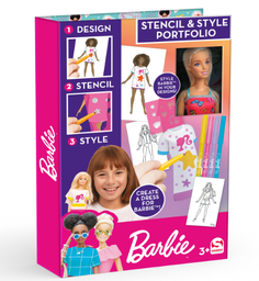 [brb-5688] Barbie doll drawing and coloring set