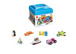 [2901] Kumaman - Building Learning Box - 460 Pieces