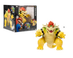 [423124] Super Mario Bros. Bowser figure with fire 18 cm