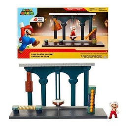 [400174] SUPERMARIO LAVA CASTLE PLAYSET 6CM