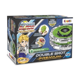 [crz42458] لعبة بليد الخضراء مع حلقتين معدنيتين وقاذفة