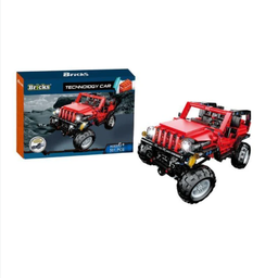 [40-1977671] Jeep Car Assembly 501 Pieces - 65x41x44 cm