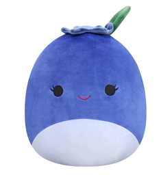 [JSMSQCR04137] Squishy Mallows Blobby the Blueberry Doll - 12cm