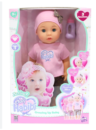 [BH-697926] Baby Habibi Doll Growing Up Baby 14inchActive