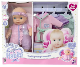 [BH-697920] Baby Habibi Doll Cuddly Baby Ensemble 14inch (My First)
