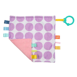 [12303] Bright Starts Little Taggies Reversible Soothing Blanket