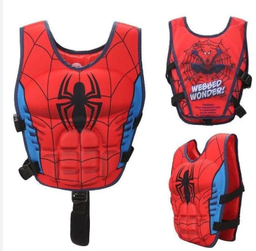 [39-16-3335] Spider-Man medium rubber swim jacket