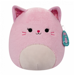 [SQCR04245] Squishy Mallows Doll Size 12 Pink Cat