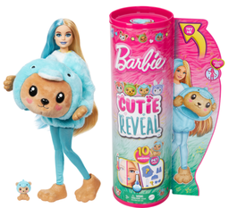 [HRK25] Barbie Cutie doll background with accessories, dinosaur outfit and 10 surprises
