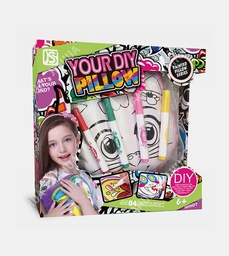 [32-1700692] Pillow with coloring tools