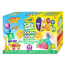 [CRSA1-2339] Crayola Silly Scents Dough and Sand Activity Set 19 Pieces