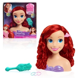 [87046] Disney Hairdressing Head Doll - Ariel
