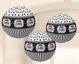 [SQUI2890] عيد ميلاد سعيد امسكان لامبينز اسود / ابيض