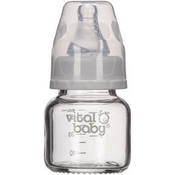 [VB72218] Vital Baby® NURTURE® glass feeding bottle 60ml (1pk)