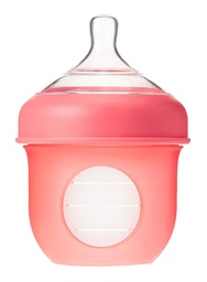 [B11289] Boon -NURSH Silicone Bottle 4oz Coral