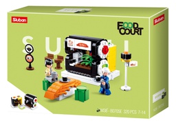 [B0705E] Sluban sushi restaurant corner pieces - 320 pieces