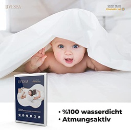 [FB90404] فنا بيبي ملاءة سرير مرنة ضد الماء مقاس 60*120