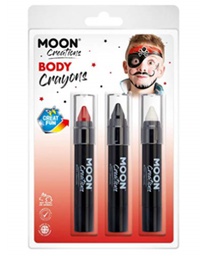 [C11883] Body Crayons - Pirate ( Clamshell) 