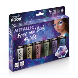 [S02089] Metallic Face &amp; Body Paint - Boxset