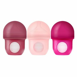 [B11229] Boon -NURSH 4oz Bottle 3pk - Pink Multi