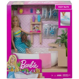 [GJN32] Barbie Fizzy Bath Doll and Playset