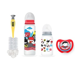 [TRHA2116] 4 Pieces Nursing Set Batman/Superman